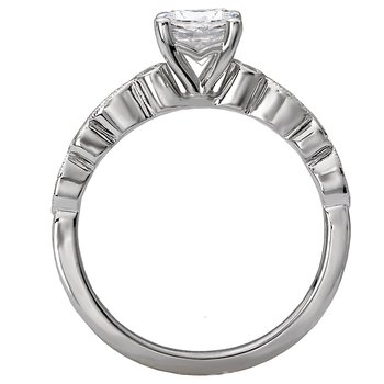 Classic Semi-Mount Diamond Ring 115431-RD075