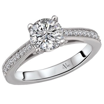 Classic Semi-Mount Diamond Ring 115414-100