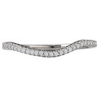 LaVie Curved Wedding Band 115288-100W