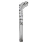 LaVie Curved Wedding Band 115324-100W