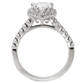 Halo Semi-Mount Diamond Ring 116088-050S
