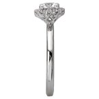 LaVie Halo Semi-Mount Diamond Ring 115448-RD075