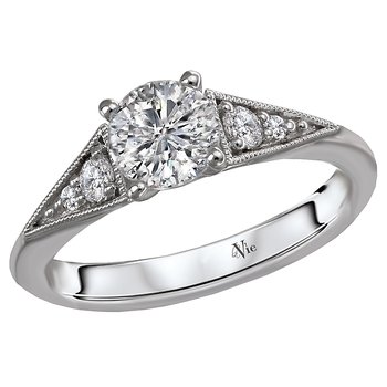 Classic Semi-Mount Diamond Ring 115467-RD075