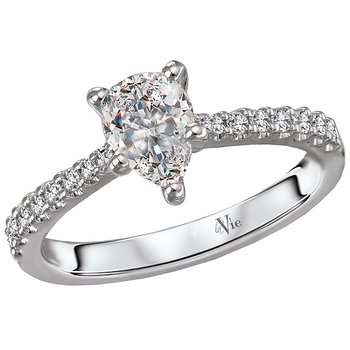 Classic Semi-Mount Diamond Ring 115474-PS075