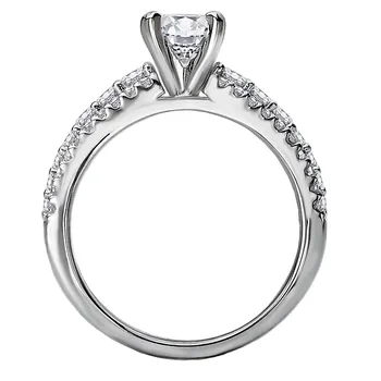 Semi-Mount Diamond Engagement Ring 160205-OV100