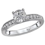 LaVie Classic Semi-Mount Diamond Ring 115464-RD075