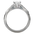 LaVie Classic Semi-Mount Diamond Ring 115467-RD075
