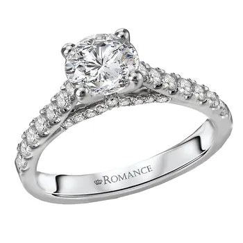 Classic Semi-Mount Diamond Ring 119247-RD100K