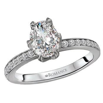 Diamond Semi-Mount Engagement Ring 160182-OV100