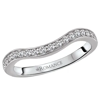 Curved Wedding Band 119135-100WK