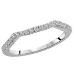 LaVie Curved Wedding Band 115406-100W