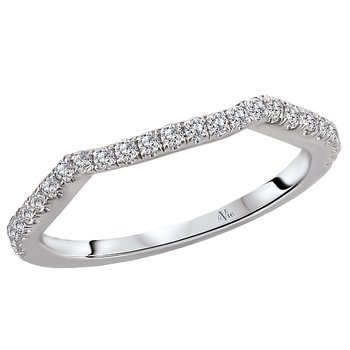 Curved Wedding Band 115406-100W