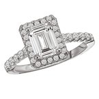 LaVie Halo Semi-Mount Diamond Ring 115216-100