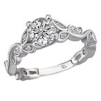 LaVie Classic Semi-Mount Diamond Ring 115157-075