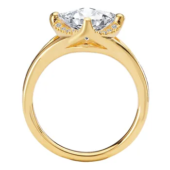 Semi-Mount Diamond Halo Engagement Ring 160272-PC200Y