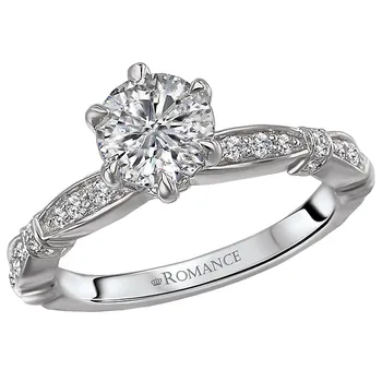 Classic Semi-Mount Diamond Ring 119152-RD100K