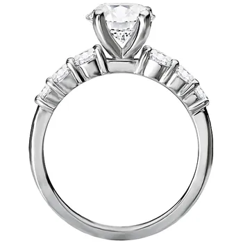 Classic Diamond Semi-Mount Engagement Ring 160117-RD100