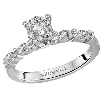 Classic Semi-Mount Diamond Ring 160051-OV100