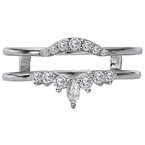 LaVie Diamond Wrap Ring with Guard 113919-WRAP