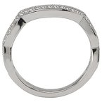 LaVie Curved Wedding Band 115002-100W