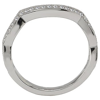 Curved Wedding Band 115002-100W
