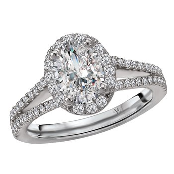 Split Shank Semi-Mount Diamond Ring 115327-100