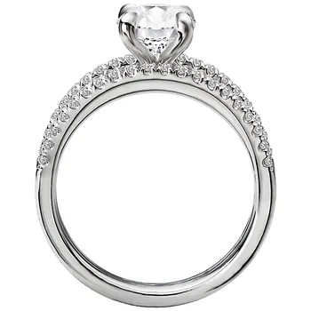 Semi-Mount Diamond Engagement Ring 160061-RD100