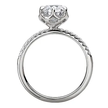 Diamond Semi-Mount Engagement Ring 160167-RD100
