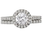LaVie Halo Semi-Mount Diamond Ring 115213-100