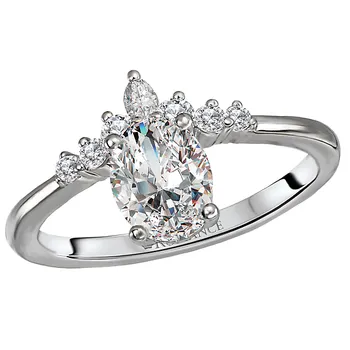 Diamond Semi-Mount Engagement Ring 160067-OV100