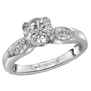 Classic Semi-Mount Diamond Ring 119206-RD100K