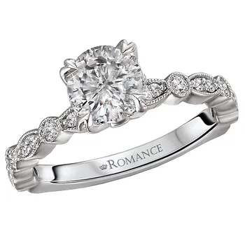 Classic Semi-Mount Diamond Ring 119143-RD100K