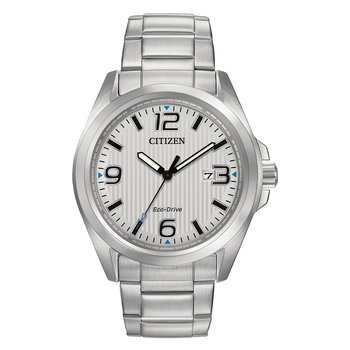 MEN ECO WR100 SS BRAC SLVR AW1430-86A