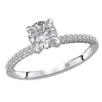 LaVie Solitaire Semi-Mount Diamond Ring 115427-RD075