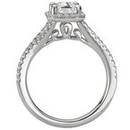 LaVie Split Shank Semi-Mount Diamond Ring 115297-100
