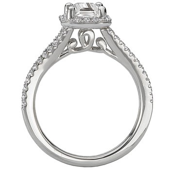 Split Shank Semi-Mount Diamond Ring 115297-100