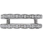 LaVie Diamond Wrap Wedding Ring with Guard 113927-WRAP