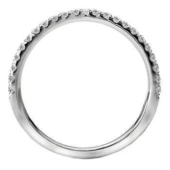 *** Lab Grown Diamond *** Diamond Wedding Band 119241-WKLG