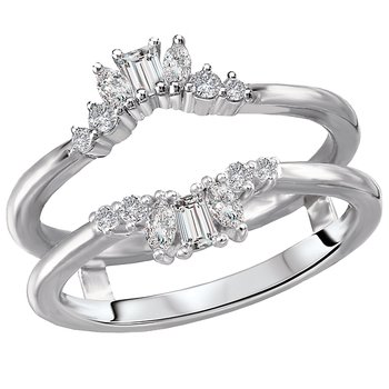 Diamond Wrap Ring with Guard 113916-WRAP