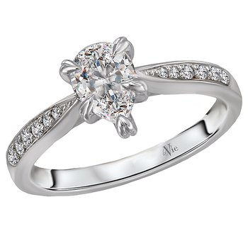 Classic Semi-Mount Diamond Ring 115466-PS075