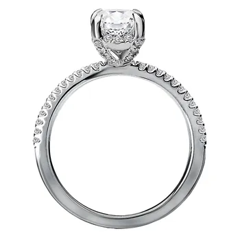 Semi-Mount Diamond Engagement Ring 160165-OV200