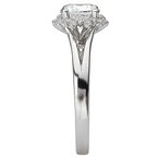 LaVie Halo Semi-Mount Diamond Ring 115404-RD100
