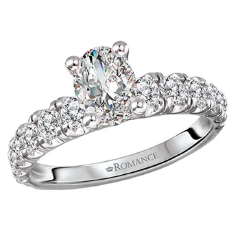 Diamond Semi-Mount Engagement Ring 160278-OV100