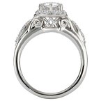 LaVie Halo Semi-Mount Diamond Ring 115284-100A