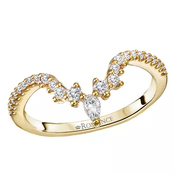 14kt Yellow Gold Diamond Wedding Band 160204-WY