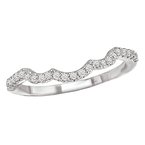 LaVie Curved Wedding Band 115108-100W