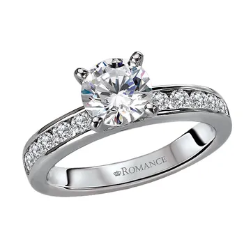 Semi-Mount Diamond Engagement Ring 160198-RD100