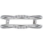 LaVie Diamond Wrap Wedding Ring with Guard 113925-WRAP