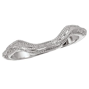 Curved Wedding Band 115169-W