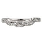 LaVie Curved Wedding Band 115170-100W